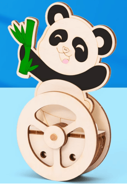 【創閱匯】不倒熊貓小實驗;搖頭風扇模型制作;電動伸縮門模型制作:伸縮門